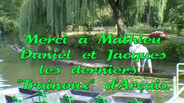 Arçais Marais Poitevin : Le train de bois