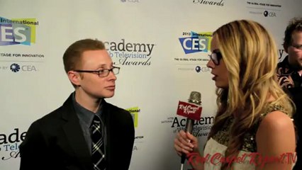 Josh Feldman, Writer of "Electric City" at the 2nd Annual @IAWTV Awards #IAWTVAwards @ElectricCityAMP