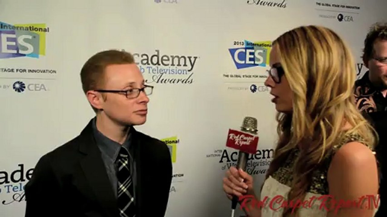 Josh Feldman, Writer of "Electric City" at the 2nd Annual @IAWTV Awards #IAWTVAwards @ElectricCityAMP
