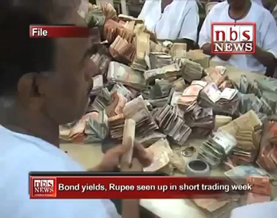 Bond yields, Rupee seen up in short trading week.mp4