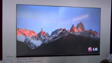 Massive 100-inch Laser TV -- LG HECTO (CES 2013) - Unbox Therapy
