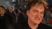 Tarantino reacts to Oscar nominations at UK premiere of 