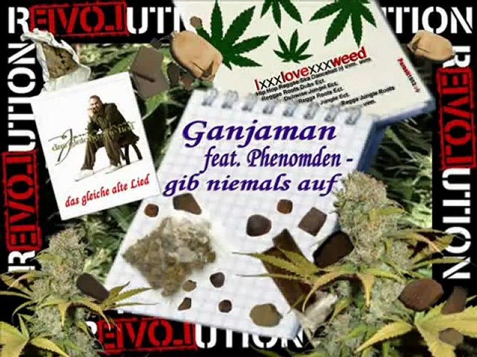 Ganjaman feat. Phenomden - Gib niemals auf