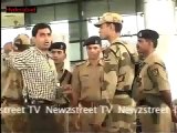 Indian cricket team arrives in Hyderabad to play 2nd test against Newzealand.mp4