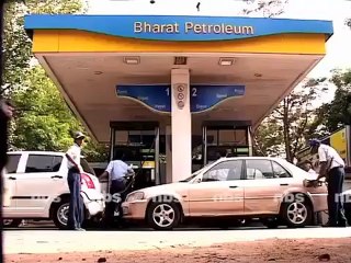 Indians protest against petrol price rise.mp4