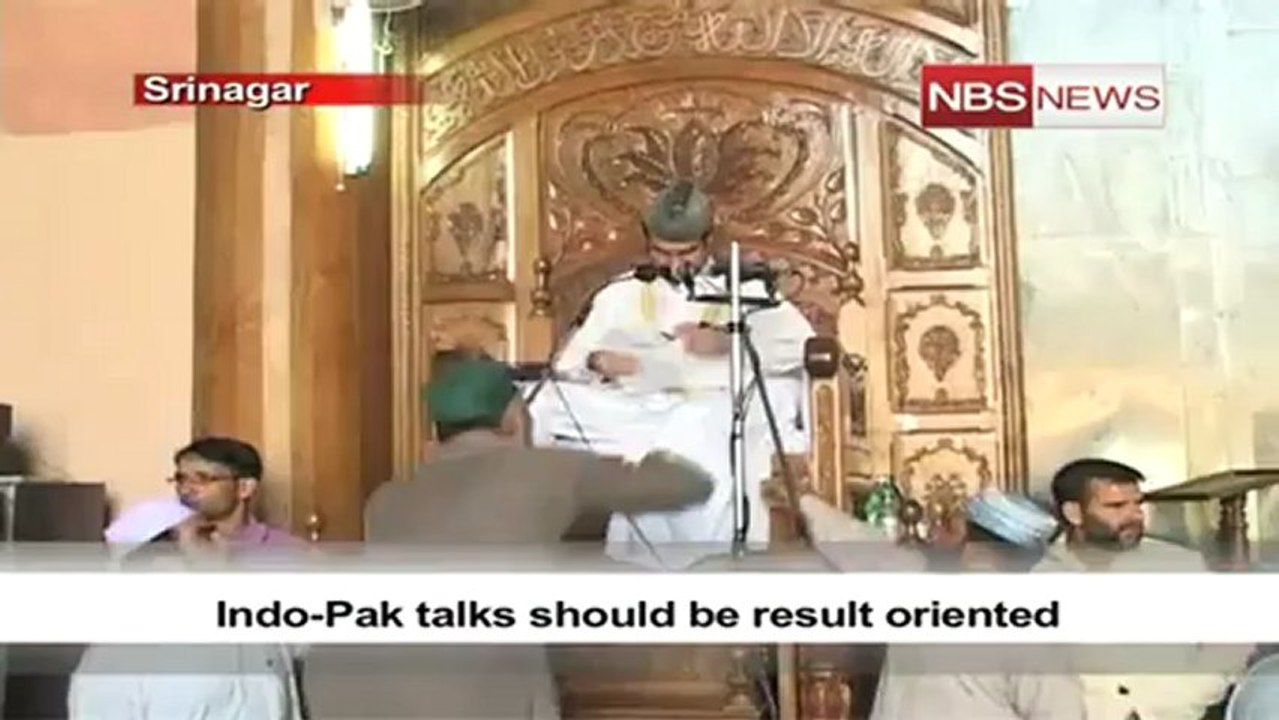 Indo Pak talks should be result oriented.mp4