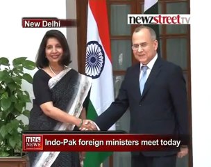 Indo-Pak foreign ministers meet today.mp4