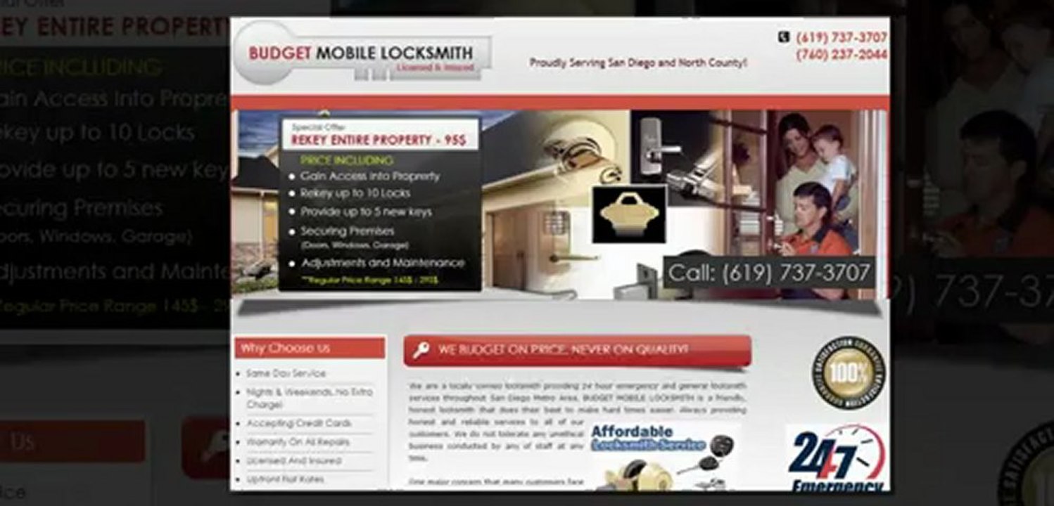 BUDGET LOCKSMITH-REKEY ENTIRE HOUSE-95$ | LOCKSMITH CARLSBAD | LOCKSMITH ESCONDIDO