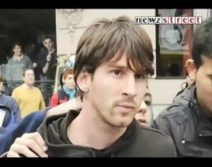 Kolkata welcomes Lionel Messi.mp4