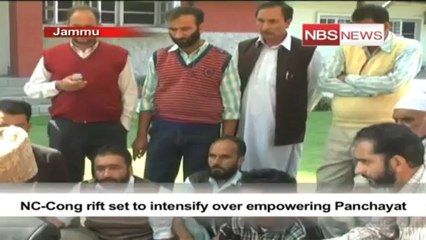 NC Cong rift set to intensify over empowering Panchayat.mp4