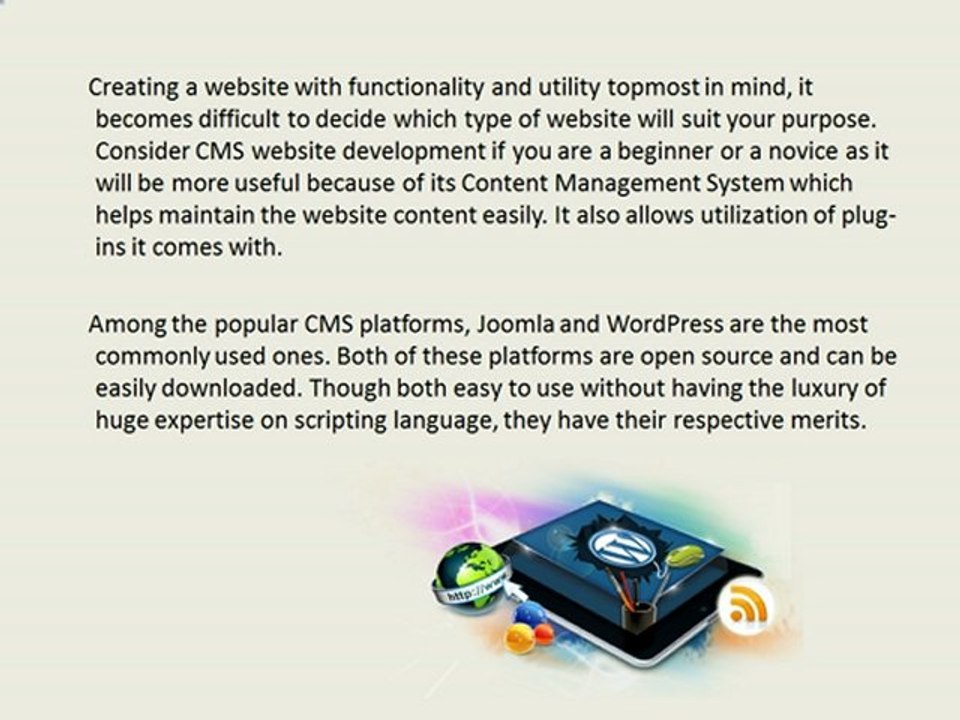 CMS Website Development holds the key