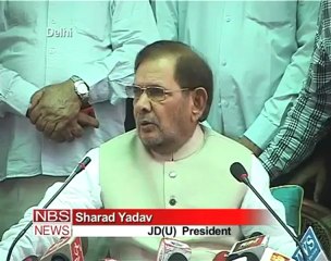 Our support for Pranab not Congress  JDU.mp4