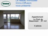 Achat Vente Appartement  Le Pont de Beauvoisin  38480 - 81 m2