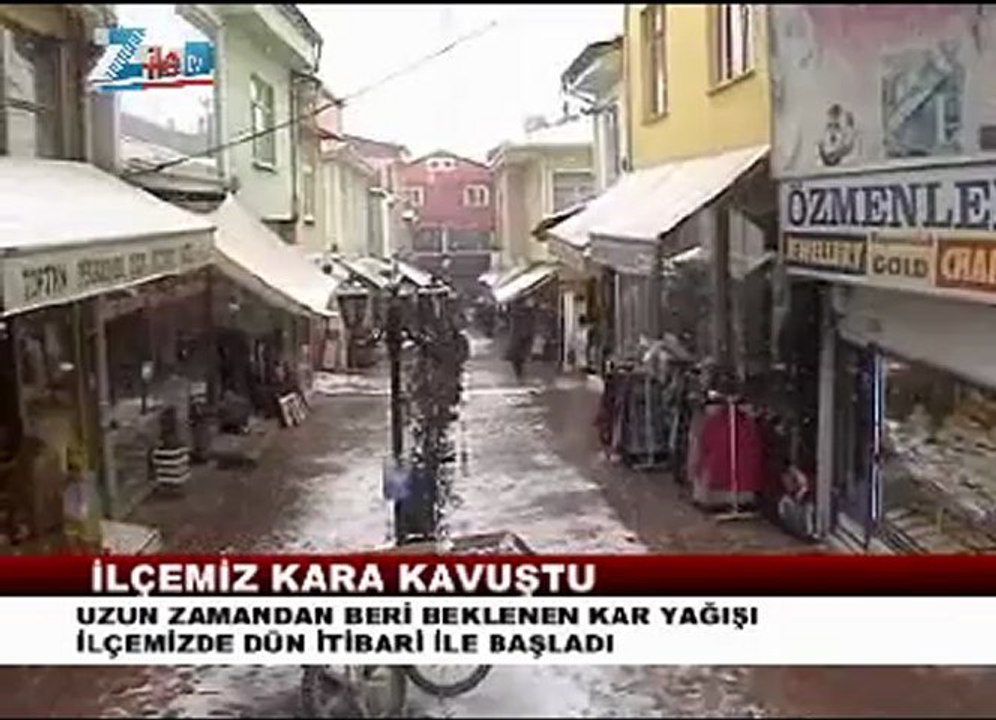 ZİLEDE KAR YAĞIŞI
