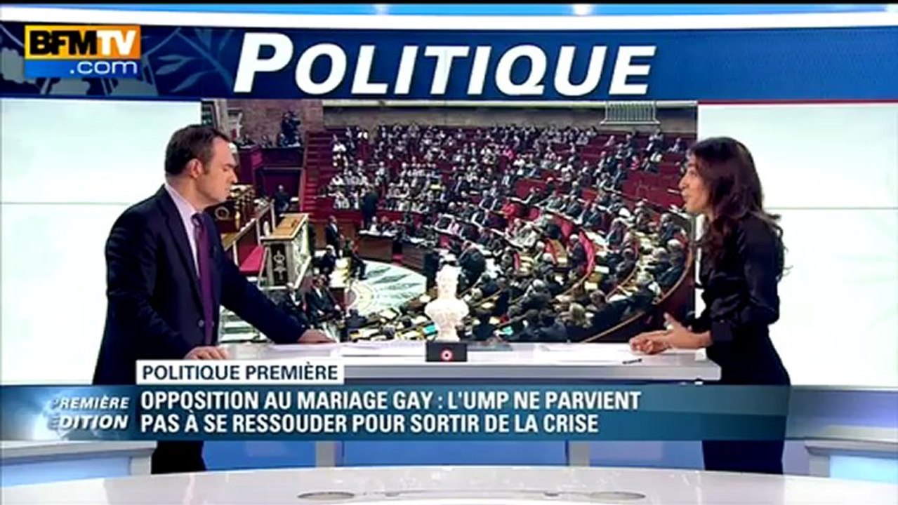 Politique Première - Opposition au mariage gay : l'UMP assez silencieuse