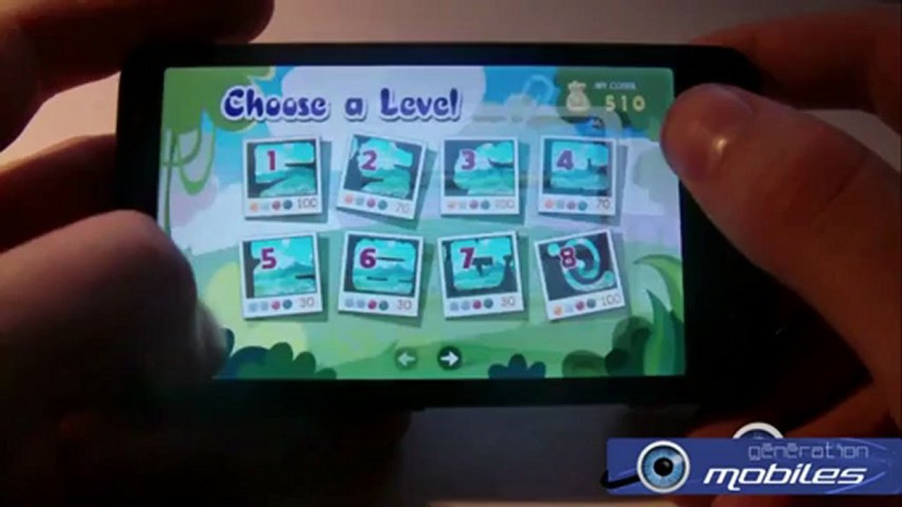 Take me home sur HTC HD2 Android - www.generationmobilesnet