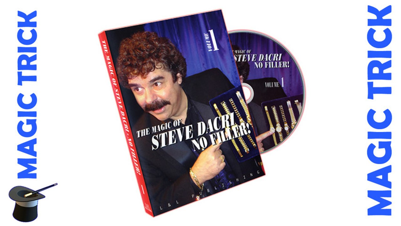 Magic Of Steve Dacri - No Filler Volume 1 - Magic Trick DVD