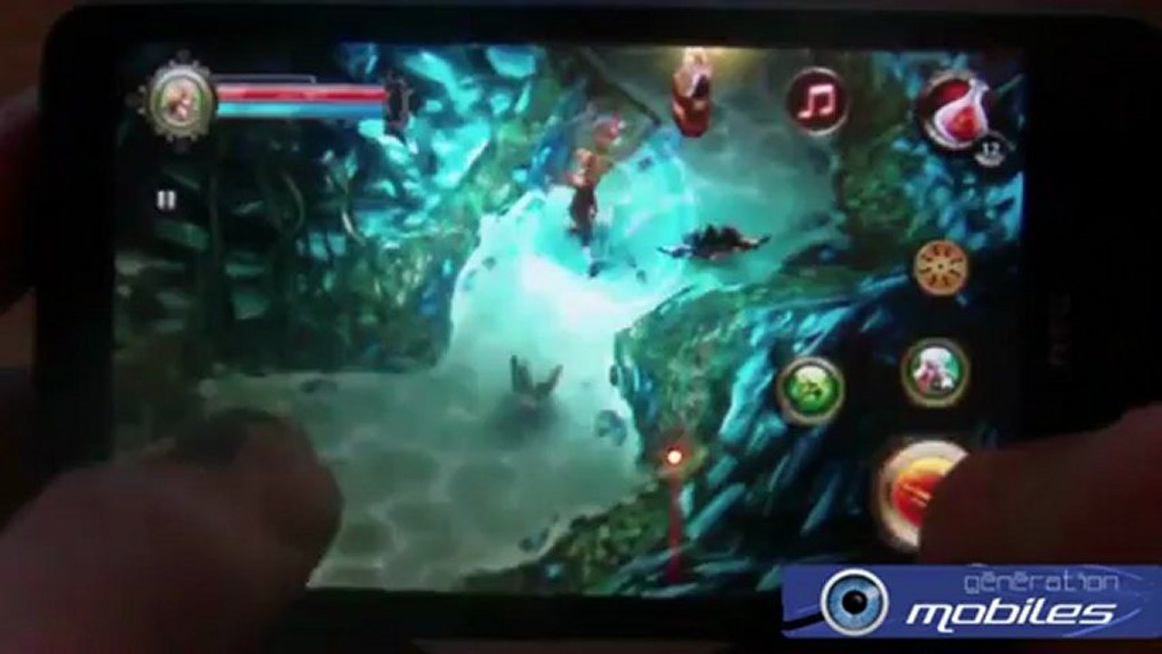 Dungeon Hunter 2 sur HTC HD2 Android - www.generationmobiles.net