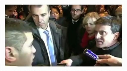 Manuel Valls pris à partie par un jeune de Mulhouse