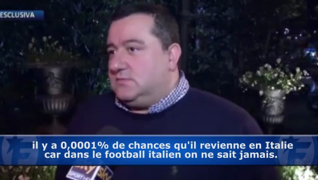 Quand Raiola parle de Mario Balotelli et de Zlatan !