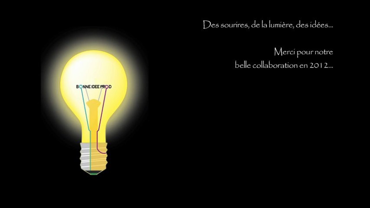 BONNE IDÉE 2013 !