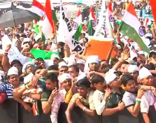 Water proof tents for Team Anna's fast.mp4