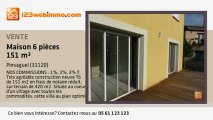 A vendre - maison - Pinsaguel (31120) - 6 pièces - 151m²