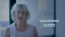Carole Stephenson about Pilates Mat Classes @ HKU | Hong Kong