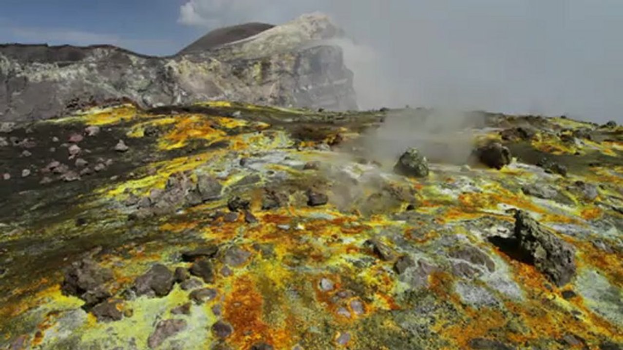 étranges volcans