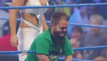 Rosa vs layla_ Hornswoggle helps rosa and Beth phoenix helps hornswoggle and glamslams the eagle