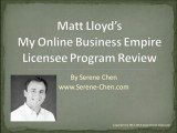 (Part 1) My Online Business Empire MOBE License Rights Program Review|Matt Lloyd