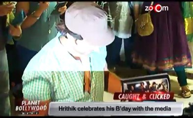 Hrithik's manager interupts press conference