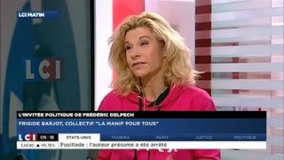 11/01/13 LCI, Interview de Frigide Barjot sur la manifestation contr