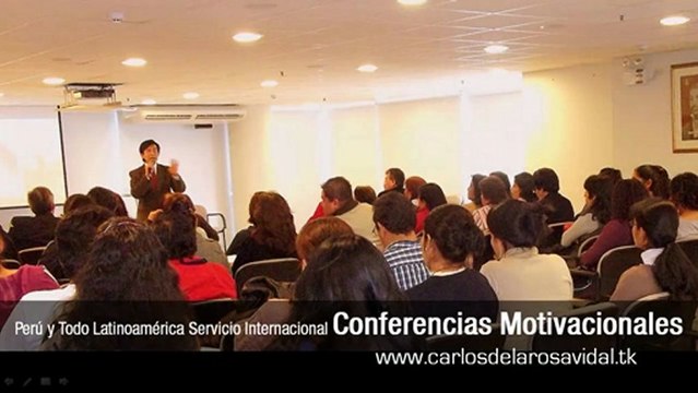 Motivador Conferencista Carlos de la Rosa Vidal