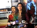 Juhi gives promotional interview for film Ramayana.mp4