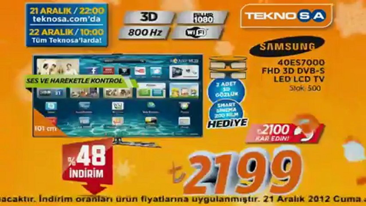 Turuncu İndirim 21-22 Aralık