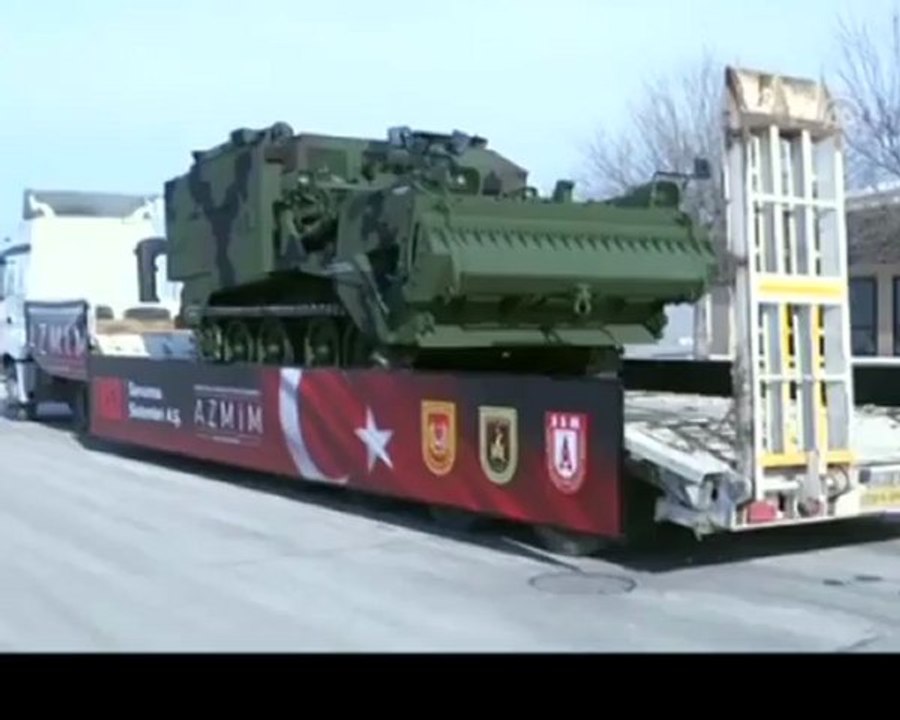 Türk ordusuna yüzer dozer