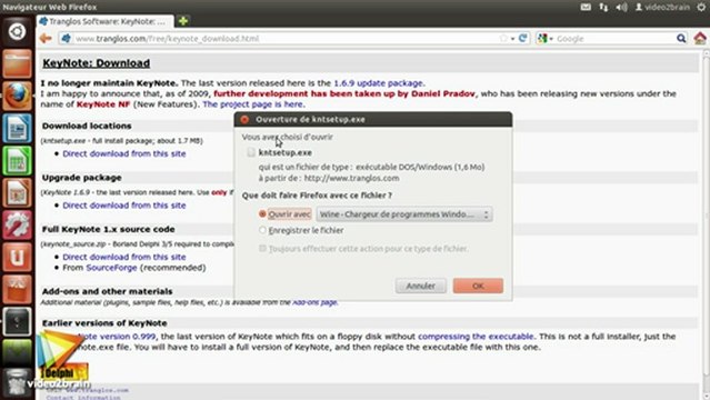 Ubuntu Linux : Installation des logiciels Windows avec Wine