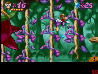 Rayman 1 Walkthrough (Part 4) - The Dream Forest - Moskito's Nest