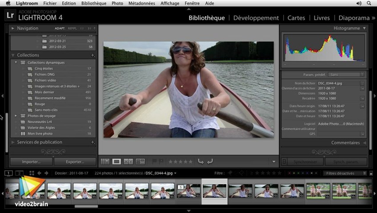 Adobe Lightroom 4 : Gestion des vidéos