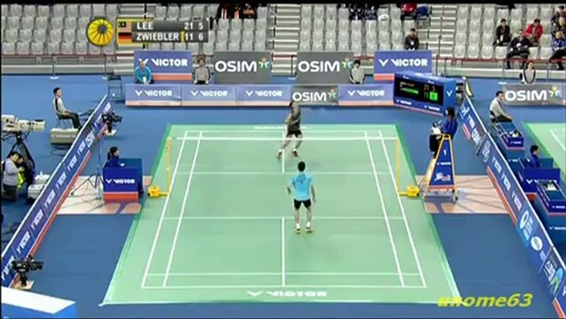 Victor Korea Open 2013 ~ MSR2 ~ Lee Chong Wei[MAS] vs Marc Zwiebler[GER]