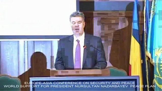 ROMANIAN PARLIAMENT PRESIDENT ATTENDS EUROPE-ASIA CONFERENCE