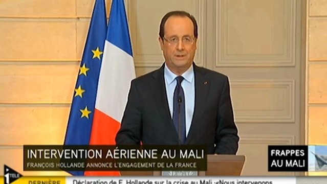Mali : Hollande veut lutter contre les terroristes