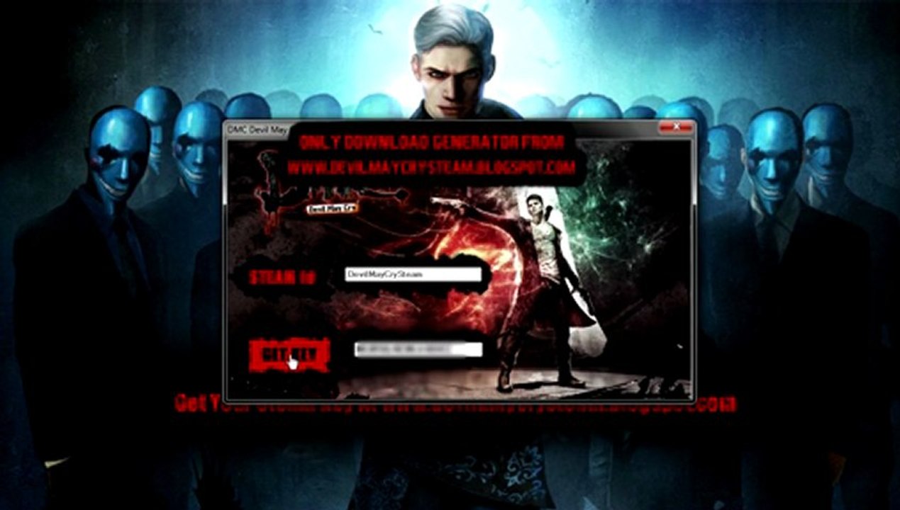 DMC Devil May Cry 5 2013 working steam Codes