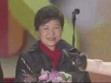 Park Geun-hye, première femme présidente de la Corée su Sud