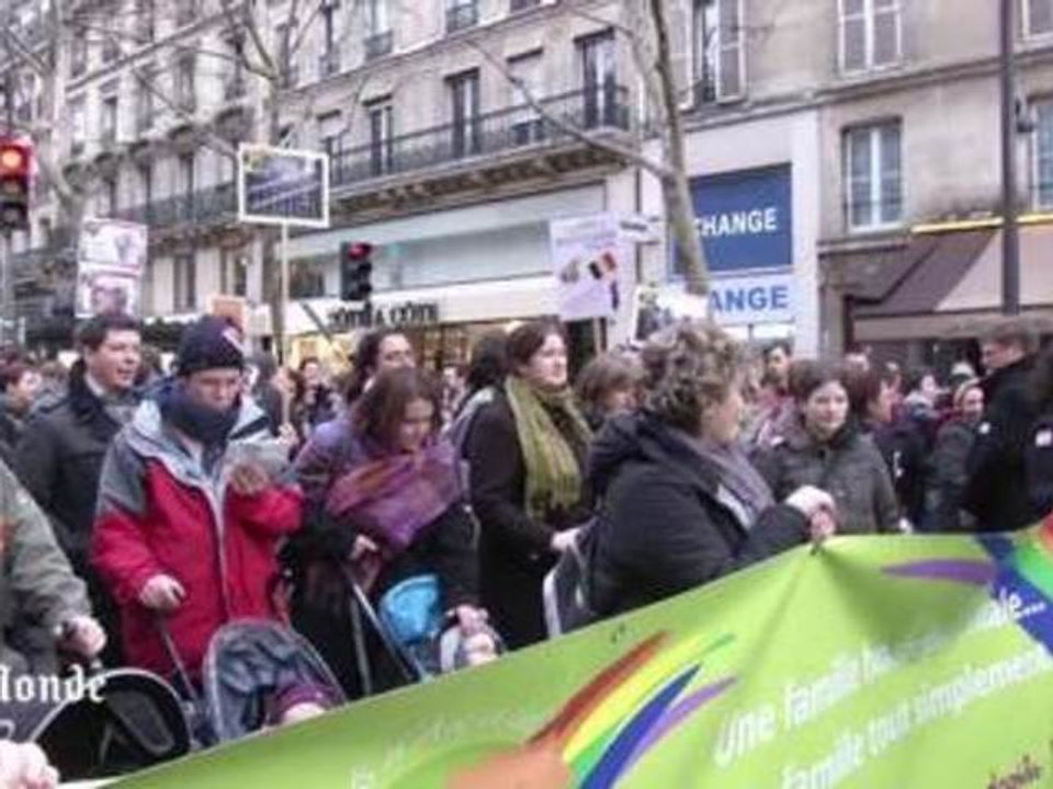 "Mariage pour tous" : les manifestants rappellent à l'ordre le gouvernement