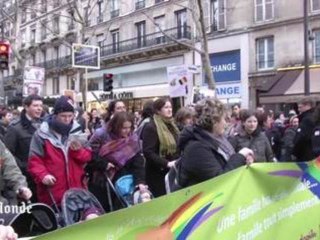 "Mariage pour tous" : les manifestants rappellent à l'ordre le gouvernement