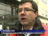 Alcatel-Lucent : les salariés mobilisés contre la restructuration