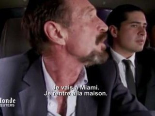 Le retour très médiatique de John McAfee aux Etats-Unis