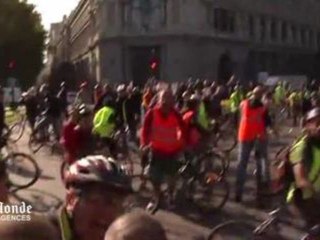 Frictions entre police et manifestants à Madrid